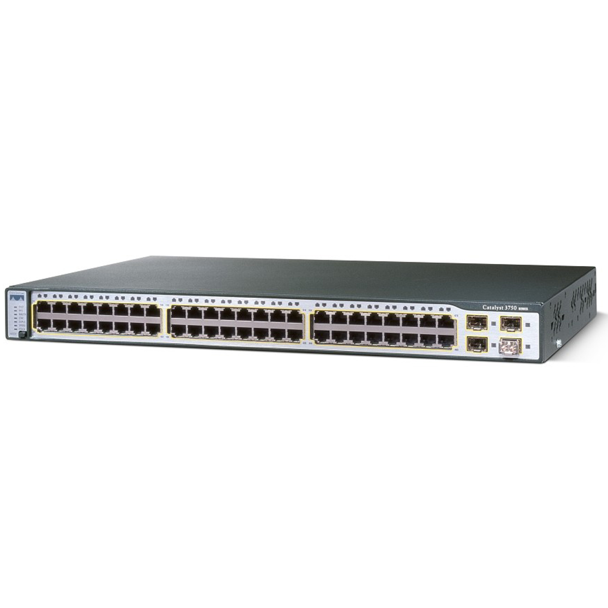 قیمت و خرید سوییچ شبکه مدیریتی 48 پورت سیسکو مدل WS-C3750-48TS-S | نت ران